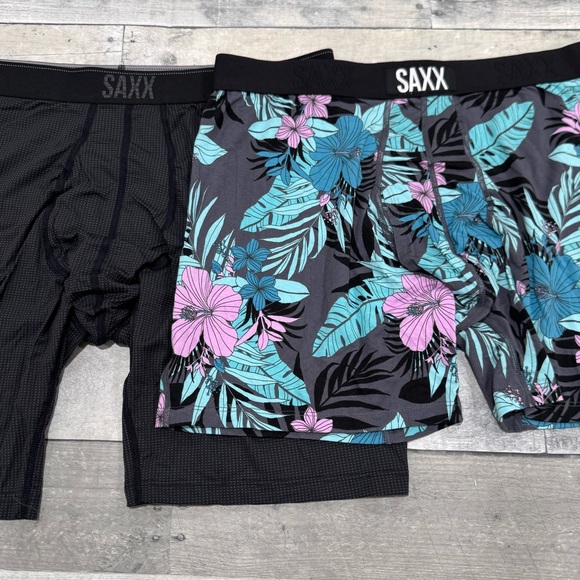 SAXX 3-PACK BOXER BRIEF MENS UNDERWEAR - ASSORTED COLORS & STYLES - SZ - XL - Picture 4 of 7